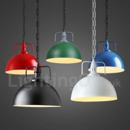 Μεταλλικό κρεμαστό φωτιστικό Vintage Multi Colors