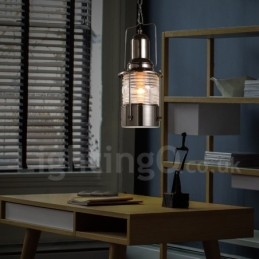 Χάλκινο κρεμαστό φως φαναριού Retro Vintage 1 Light