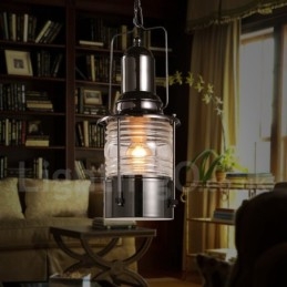 Χάλκινο κρεμαστό φως φαναριού Retro Vintage 1 Light