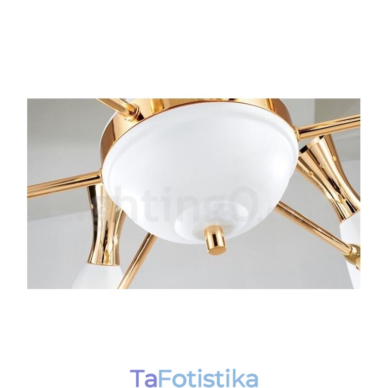 Μοντέρνο Σύγχρονο Φωτιστικό Πολυελαίου 8 Φωτιστών