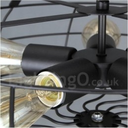 Retro Vintage 5 Light Κρεμαστό Φωτιστικό