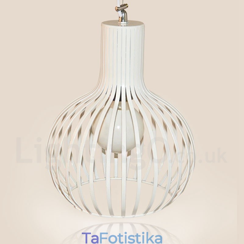 Μοντέρνο Σύγχρονο Metal 1 Light Globe κρεμαστό φως