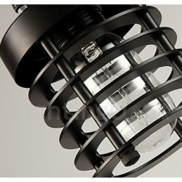 Retro Vintage Metal 1 Light Κρεμαστό Φωτιστικό