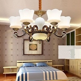Κρεμαστό φωτιστικό Garden Creative Zinc Alloy Retro Κρεμαστό φωτιστικό Πολυέλαιος