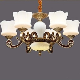 Κρεμαστό φωτιστικό Garden Creative Zinc Alloy Retro Κρεμαστό φωτιστικό Πολυέλαιος