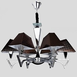 Fashion Wrought Iron Chandelier Lighting Art Chandelier με 6 φωτάκια