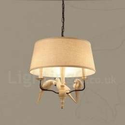 Κρεμαστό Φωτιστικό 3 Light Rustic Lodge Vintage