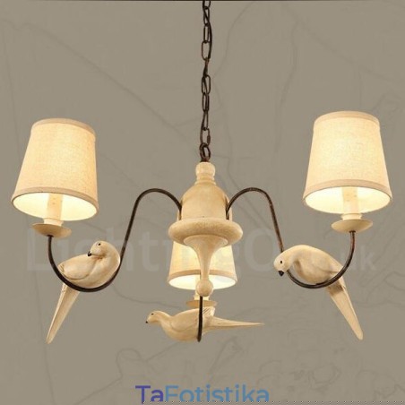 Κρεμαστό Φωτιστικό 3 Light Rustic Lodge Vintage Κρεμαστό Φωτιστικό 3 Light Rustic Lodge Vintage