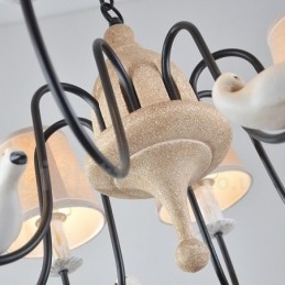 Φωτιστικό κρεμαστό 8 Light Rustic Lodge Vintage
