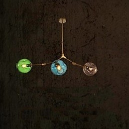 Μενταγιόν Art Color Glass Bulb