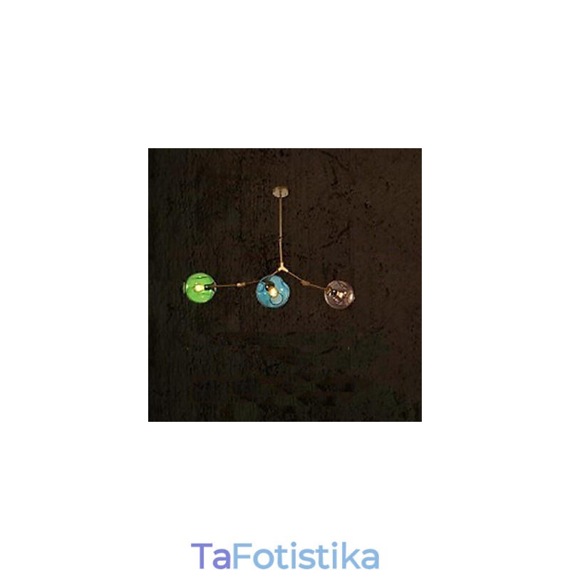 Μενταγιόν Art Color Glass Bulb