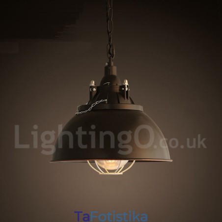 Retro Vintage Metal 1 Light Κρεμαστό Φωτιστικό Retro Vintage Metal 1 Light Κρεμαστό Φωτιστικό
