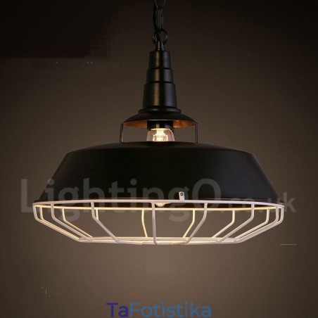 Retro Vintage Metal 1 Light Κρεμαστό Φωτιστικό Retro Vintage Metal 1 Light Κρεμαστό Φωτιστικό