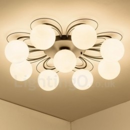 Ενσωματωμένος πολυέλαιος 9 Light Rustic Lodge