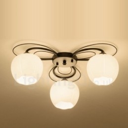 Ενσωματωμένος πολυέλαιος 3 Light Rustic Lodge