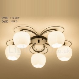 Ενσωματωμένος πολυέλαιος 5 Light Rustic Lodge