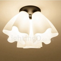 Ενσωματωμένος πολυέλαιος 3 Light Rustic Lodge