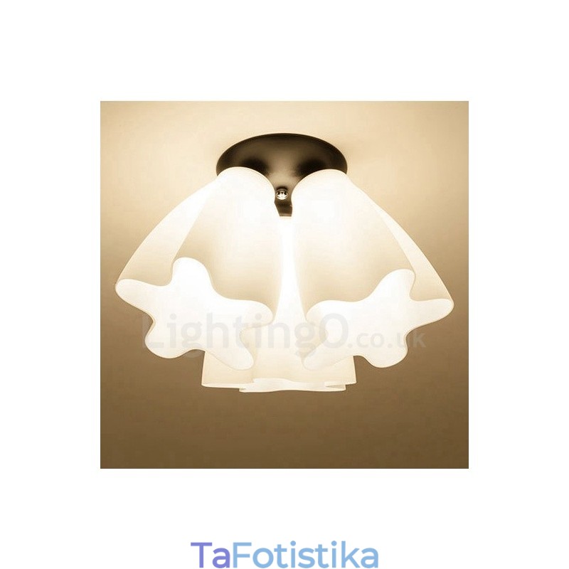 Ενσωματωμένος πολυέλαιος 3 Light Rustic Lodge