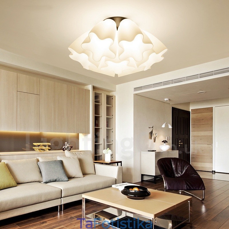 Ενσωματωμένος πολυέλαιος 7 Light Rustic Lodge