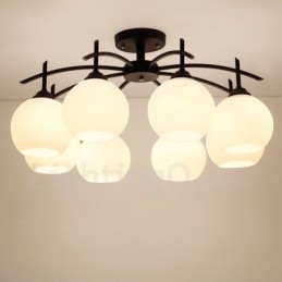 8 Light Παραδοσιακός Κλασικός Ενσωματωμένος Πολυέλαιος