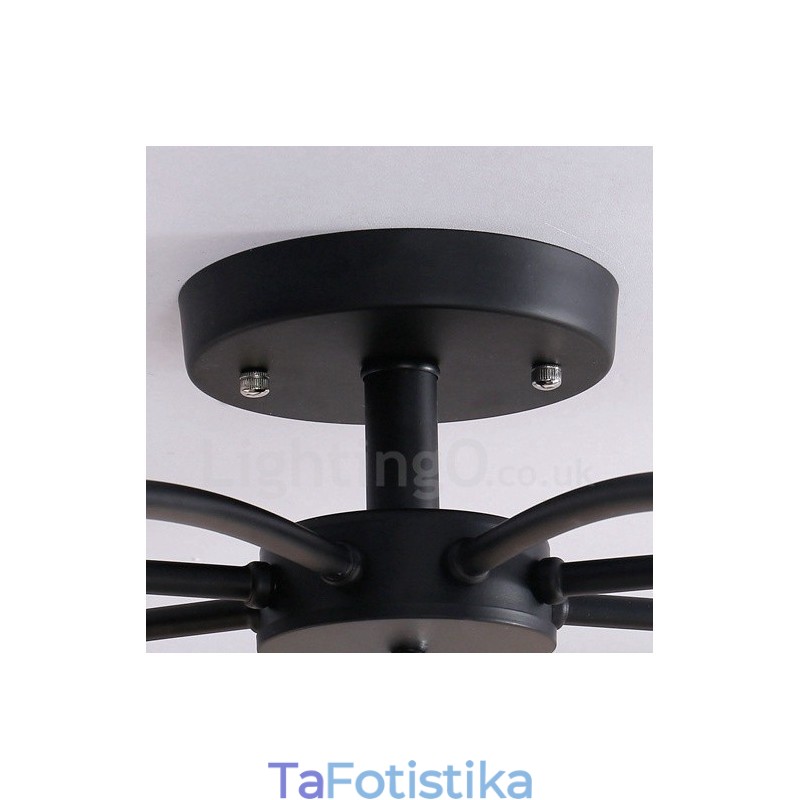 8 Light Παραδοσιακός Κλασικός Ενσωματωμένος Πολυέλαιος