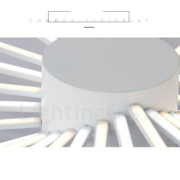 28 Light Modern Contemporary Ενσωματωμένος Μεταλλικός Πολυέλαιος