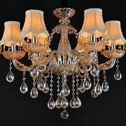 Πολυέλαιος Crystal Traditional Classic Glass 6 Light