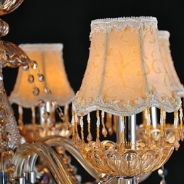 Πολυέλαιος Crystal Traditional Classic Glass 6 Light
