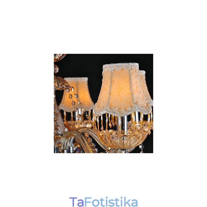 Πολυέλαιος Crystal Traditional Classic Glass 6 Light