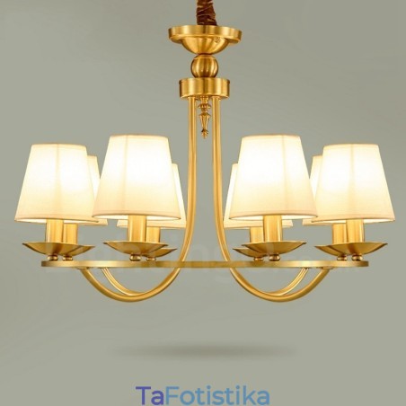 Ορειχάλκινος 8 Light Rustic Lodge Ενσωματωμένος Μεταλλικός Χάλκινος Πολυέλαιος Ορειχάλκινος 8 Light Rustic Lodge Ενσωματωμένος Μεταλλικός Χάλκινος Πολυέλαιος