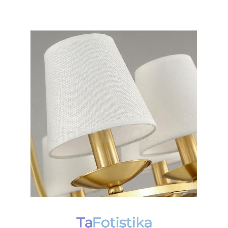 Ορειχάλκινος 8 Light Rustic Lodge Ενσωματωμένος Μεταλλικός Χάλκινος Πολυέλαιος
