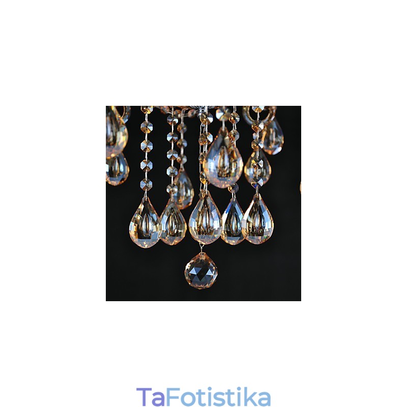 Πολυέλαιος Crystal Traditional Classic Glass 6 Light