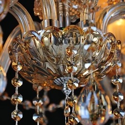 Πολυέλαιος Crystal Traditional Classic Glass 6 Light