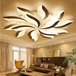 15 Light Modern Contemporary Ενσωματωμένος πολυέλαιος 128W