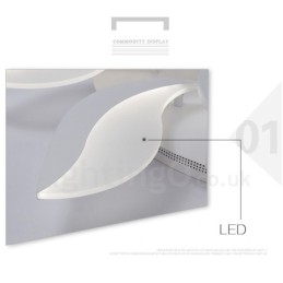 15 Light Modern Contemporary Ενσωματωμένος πολυέλαιος 128W