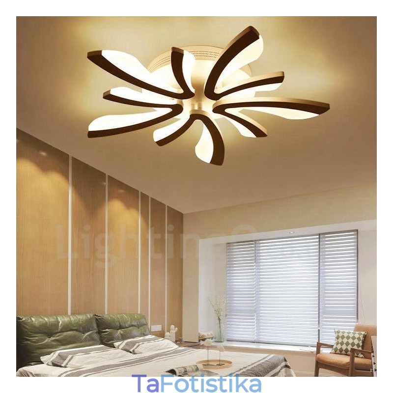 5 Light Modern Contemporary Ενσωματωμένος Πολυέλαιος