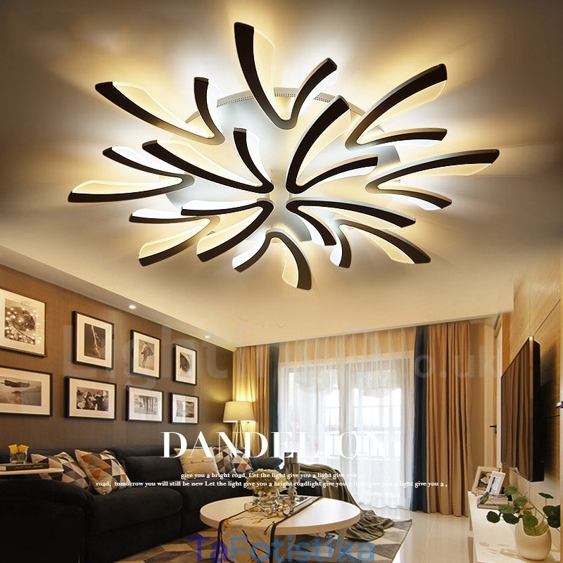 12 Light Modern Contemporary Integrated Chandelier