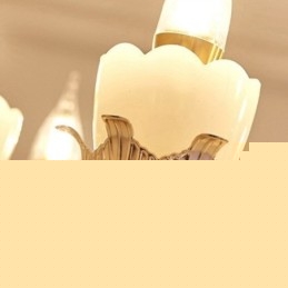 8 Light Traditional Classic Ενσωματωμένος Μεταλλικός Πολυέλαιος