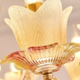 8 Light Traditional Classic Ενσωματωμένος Μεταλλικός Πολυέλαιος