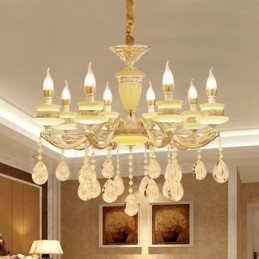 8 Light Traditional Classic Ενσωματωμένος Μεταλλικός Πολυέλαιος