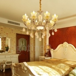8 Light Traditional Classic Ενσωματωμένος Μεταλλικός Πολυέλαιος