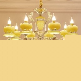 8 Light Traditional Classic Ενσωματωμένος Μεταλλικός Πολυέλαιος