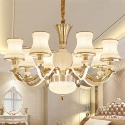 8 Light Traditional Classic Ενσωματωμένος Μεταλλικός Πολυέλαιος