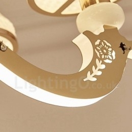 8 Light Traditional Classic Ενσωματωμένος Μεταλλικός Πολυέλαιος