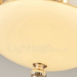 8 Light Traditional Classic Ενσωματωμένος Μεταλλικός Πολυέλαιος