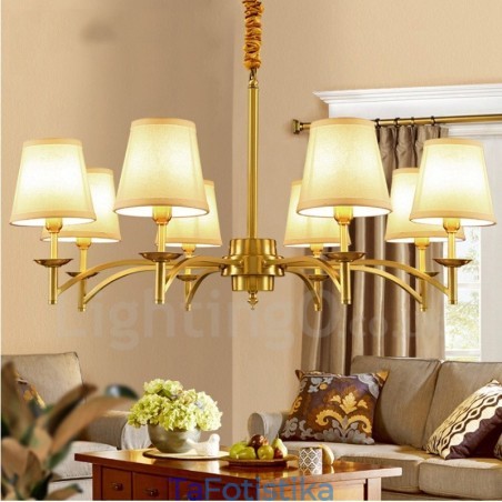 Ενσωματωμένος μεταλλικός πολυέλαιος 8 Light Rustic Lodge Ενσωματωμένος μεταλλικός πολυέλαιος 8 Light Rustic Lodge