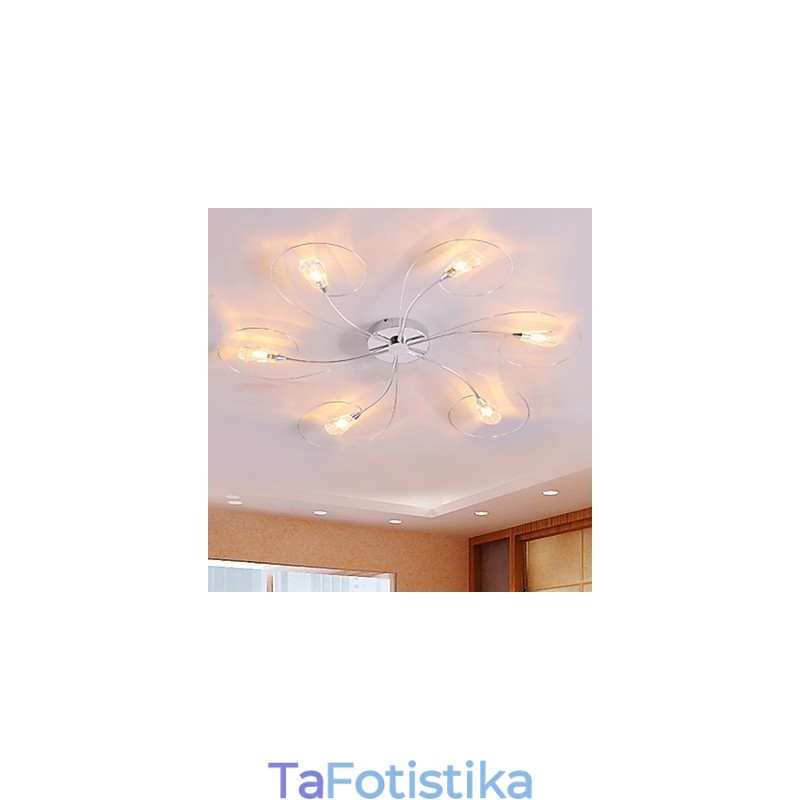 Μοντέρνο μοντέρνο ηλεκτρολυμένο πολυέλαιο Flush Mount
