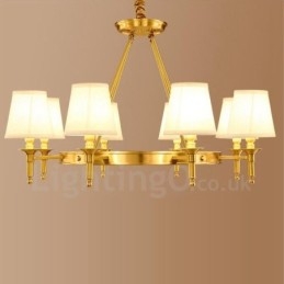 Ενσωματωμένος μεταλλικός πολυέλαιος 8 Light Rustic Lodge