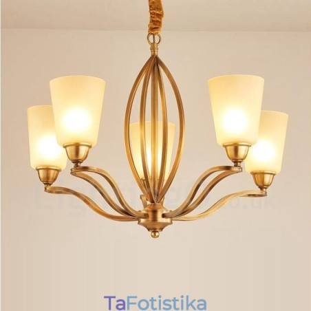 Ενσωματωμένος μεταλλικός πολυέλαιος 5 Light Rustic Lodge Ενσωματωμένος μεταλλικός πολυέλαιος 5 Light Rustic Lodge