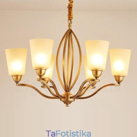 Ενσωματωμένος μεταλλικός πολυέλαιος 6 Light Rustic Lodge Ενσωματωμένος μεταλλικός πολυέλαιος 6 Light Rustic Lodge